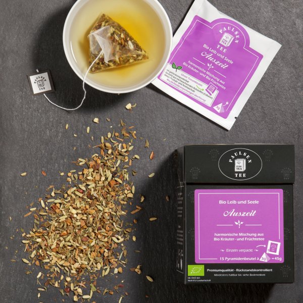 Bio Auszeit, Kräutertee